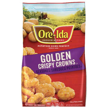Ore-Ida Golden Crispy Crowns, 30 oz