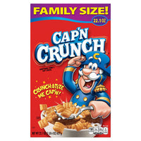 Cap'n Crunch Original Cereal, Family Size, 22.1 oz