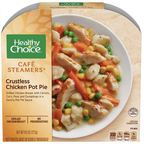 Healthy Choice Crustless Chicken Pot Pie, 9.6 oz - Water Butlers