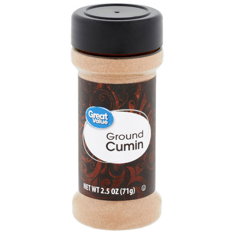 Great Value Ground Cumin Seasoning, 2.5 oz - Water Butlers