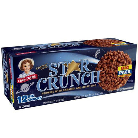 Little Debbie Snacks: Star Crunch Cosmic Snacks, 26.4 Oz