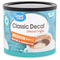 Great Value Classic Decaf, Medium Ground Coffee, 30.5 oz - Water Butlers