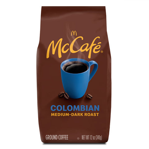 McCafe Colombian Ground Coffee, Medium Roast, 12 oz.