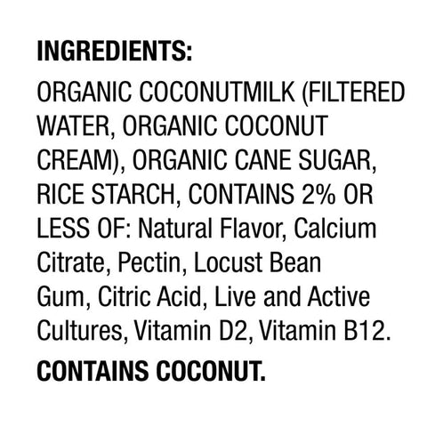 So Delicious Dairy Free Vanilla Coconut Milk Yogurt, 5.3 Oz