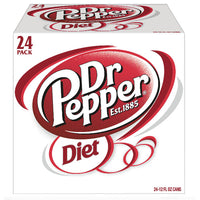 Diet Dr Pepper Soda, 24 Count - Water Butlers