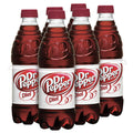 Dr Pepper Diet Soda, 16.9 fl oz, 6 Ct