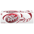 Diet Dr Pepper Soda, 12 Count - Water Butlers