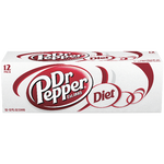 Diet Dr Pepper Soda, 12 Count - Water Butlers