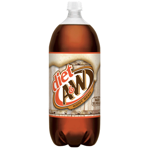 Diet A&W Caffeine-Free Root Beer, 2L Bottle - Water Butlers