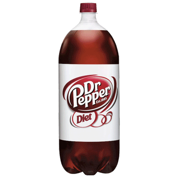 Diet Dr Pepper Soda, 2 L Bottle