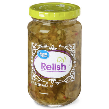 Great Value Dill Relish, 12 fl oz