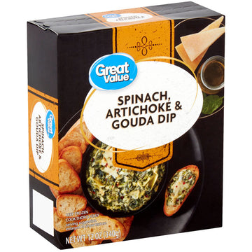 Great Value Spinach, Artichoke & Gouda Dip, 12 oz