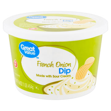 Great Value French Onion Dip, 16 oz