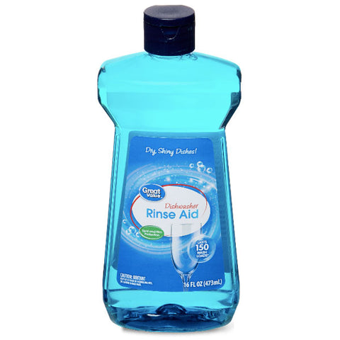 Great Value Dishwasher Rinse Agent, 16 fl oz