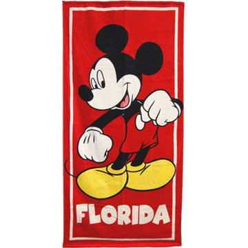 Disney Bath and Beach Towel, Mickey Mouse
