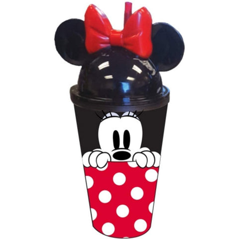 Disney Minnie Mouse Polka Dot Ears Tumbler, 16 Ounce