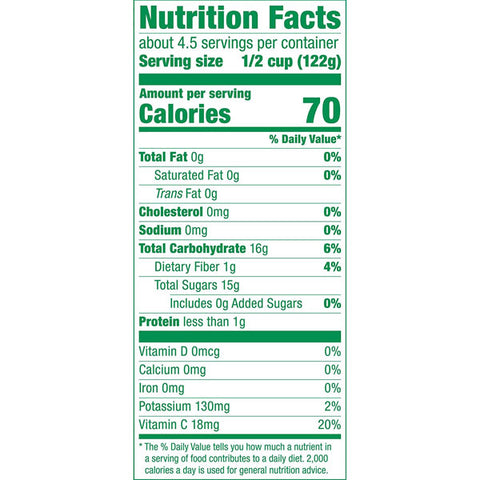 Dole Pineapple Chunks in 100% Pineapple Juice, Canned, 20oz