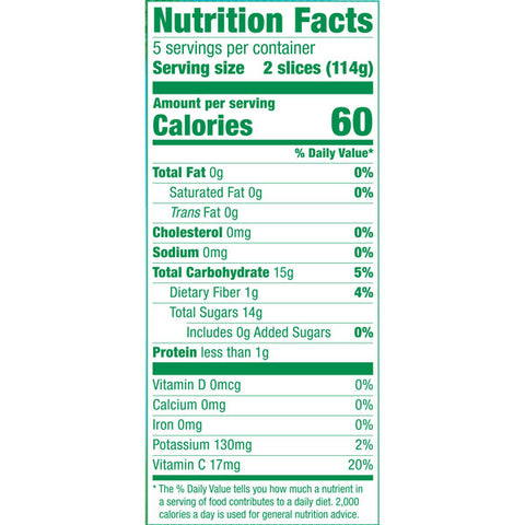 Dole Pineapple Slices in 100% Pineapple Juice, Canned, 20oz