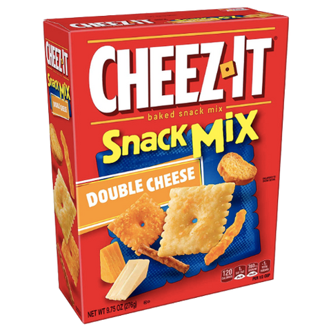 Cheez-It Snack Mix Double Cheese Snack Crackers, 9.75 oz - Water Butlers