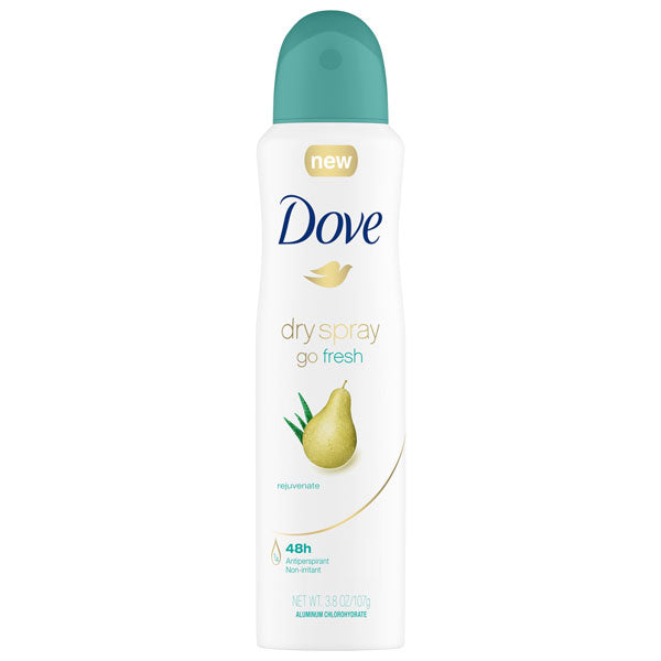 dis maskine med hensyn til Dove Antiperspirant Deodorant Rejuvenate Dry Spray, 3.8 oz | Water Butlers