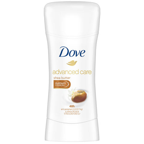 Dove Advanced Care Antiperspirant Deodorant Shea Butter 2.6 oz