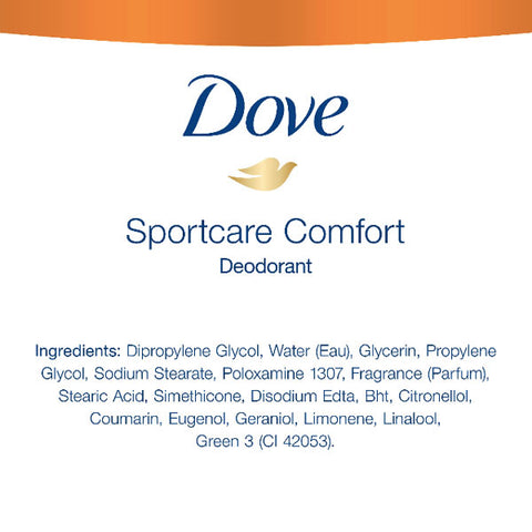 Dove Men+Care Sportcare Comfort 48-Hour Antiperspirant & Deodorant Stick