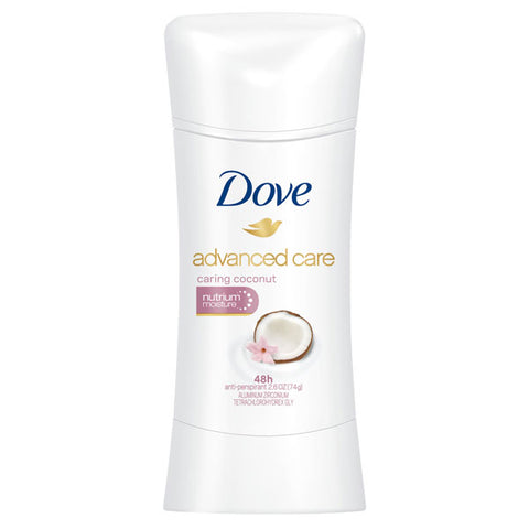 Dove Advanced Care Antiperspirant Deodorant Caring Coconut 2.6 oz