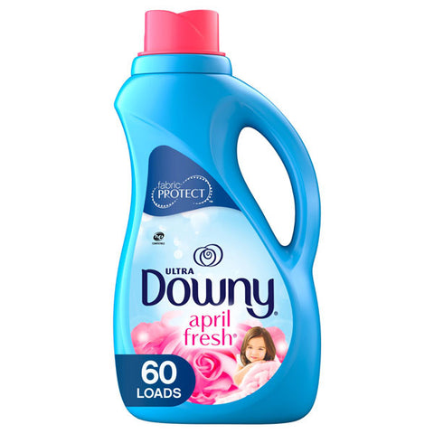 Downy April Fresh Liquid Fabric Conditioner (Softener), 44 fl oz 60 loads