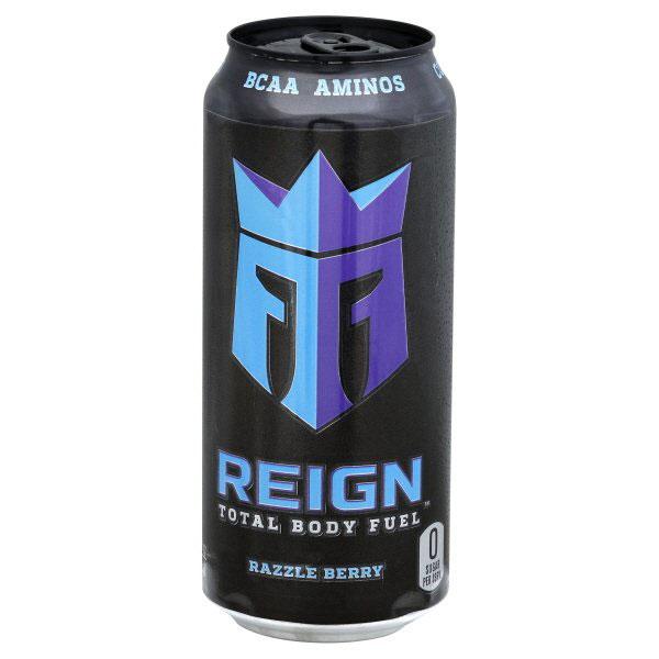Reign Razzle Berry Energy Drink, 16 Fl Oz, 4 Count