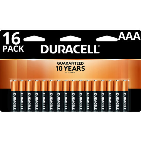 Duracell 1.5V Coppertop Alkaline AAA Batteries