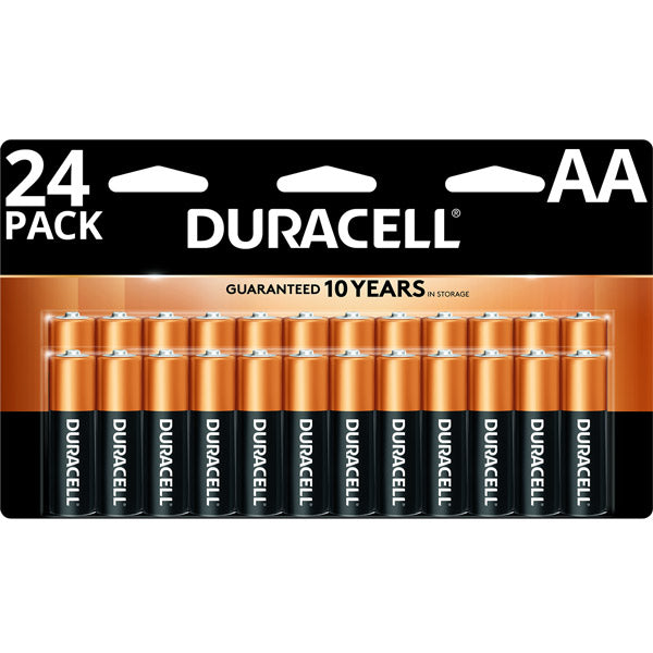 Duracell 1.5V Coppertop Alkaline AA Batteries