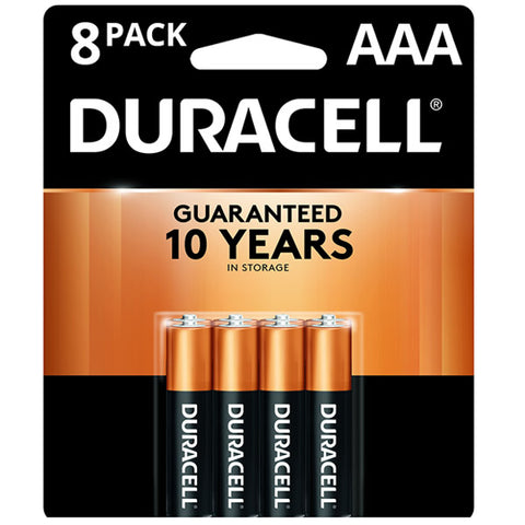 Duracell 1.5V Coppertop Alkaline AAA Batteries