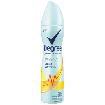 Degree Women Antiperspirant Deodorant Dry Spray Stress Control 3.8 oz