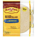 Old El Paso Flour Tortilla, For Burritos, 8 Count