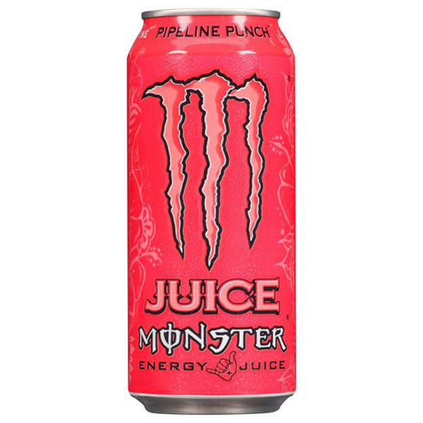 Monster Pipeline Punch, Energy Drink + Juice, 16 Fl Oz – Water Butlers