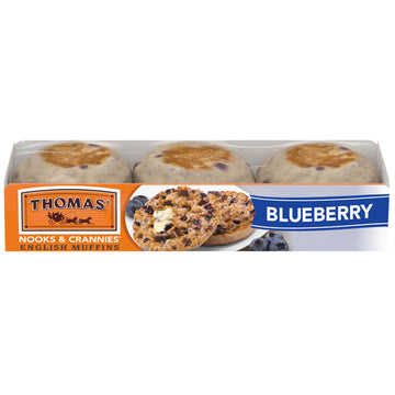 Thomas' Blueberry English Muffins, 6 Count