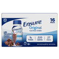 Ensure Original Nutrition Meal Replacement Shakes, Milk Chocolate, 8 fl oz, 16 Count