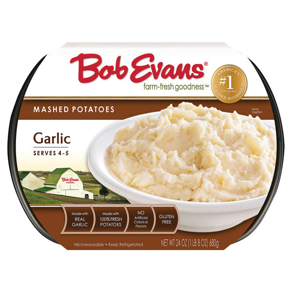 Bob Evans Garlic Mashed Potatoes, 24 oz
