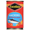 Excelsior Mackerel in Tomato Sauce, 5.5 oz