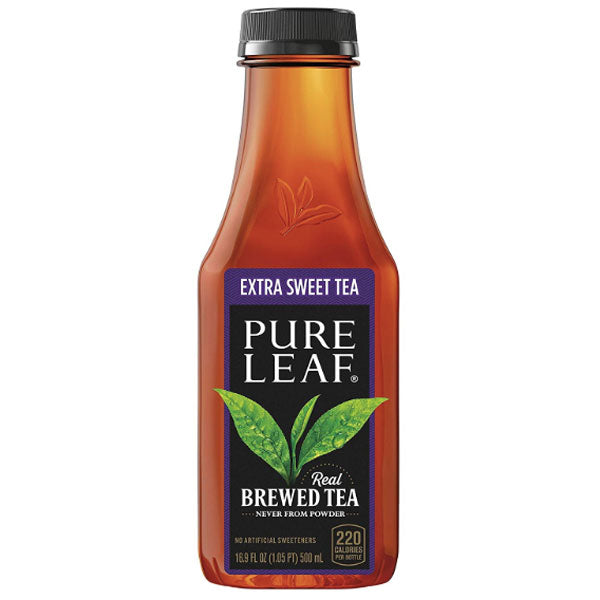 Pure Leaf Extra Sweet Real Brewed Tea, 16.9 fl oz, 6 Ct - Water Butlers