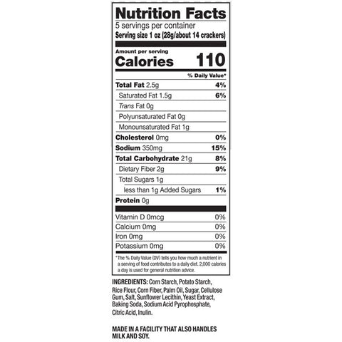 Snack Factory Pretzel Crisps Gluten Free, Original Flavor, 5 oz