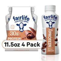 Fair Life Nutrition Plan High Protein, Chocolate, 11.5 fl oz. 4 Count