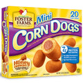 Foster Farms Honey Crunchy Flavor Mini Corn Dogs, 20 Ct