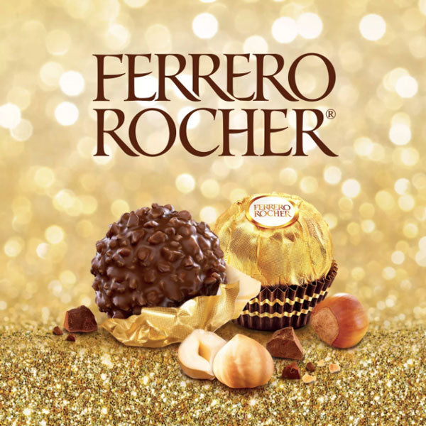 Ferrero Rocher Fine Hazelnut Chocolates, 12 Ct