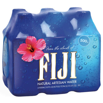 Fiji Natural Artesian Water, 16.9 Fl. Oz., 6 Ct