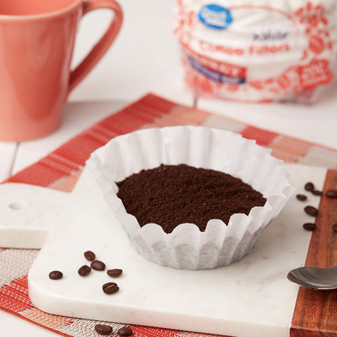Great Value White Basket Coffee Filters, 200 Count - Water Butlers