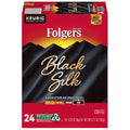 Folgers Black Silk, Dark Roast Coffee, K Cup Pods for Keurig, 24 Count