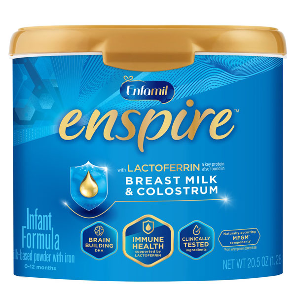 Enfamil Enspire Baby Formula, with Lactoferrin Found in Colostrum and Breast Milk, 20.5 Oz