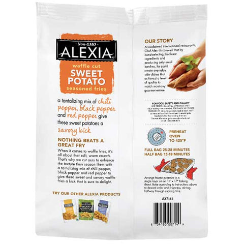 Alexia Waffle Cut Sweet Potato Seasoned Fries, 20 oz - Water Butlers