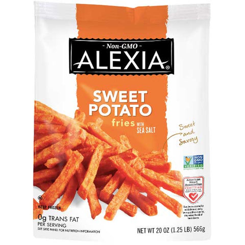 Alexia Sweet Potato Fries with Sea Salt, 20 oz - Water Butlers